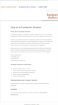 Mobile Screenshot of fundacion-studium.org